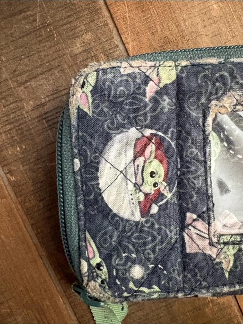 Baby Yoda (Grogu) Mint Green Wallet